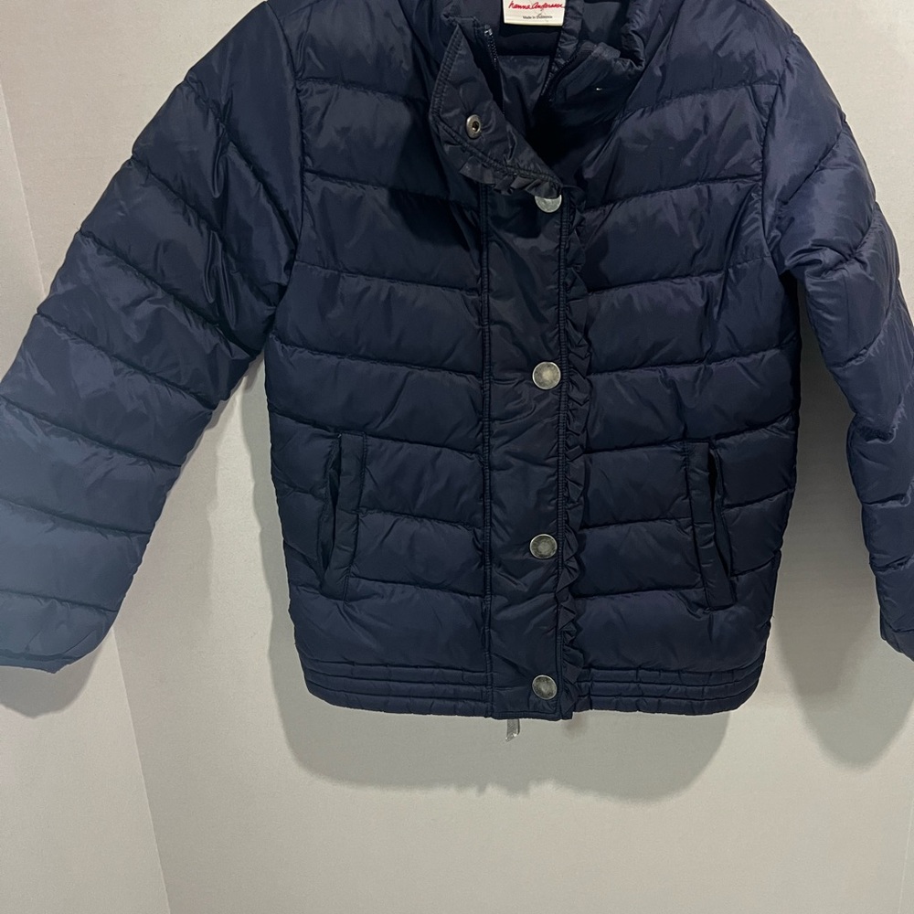Hanna Andersson Dark Blue Puffer Jacket